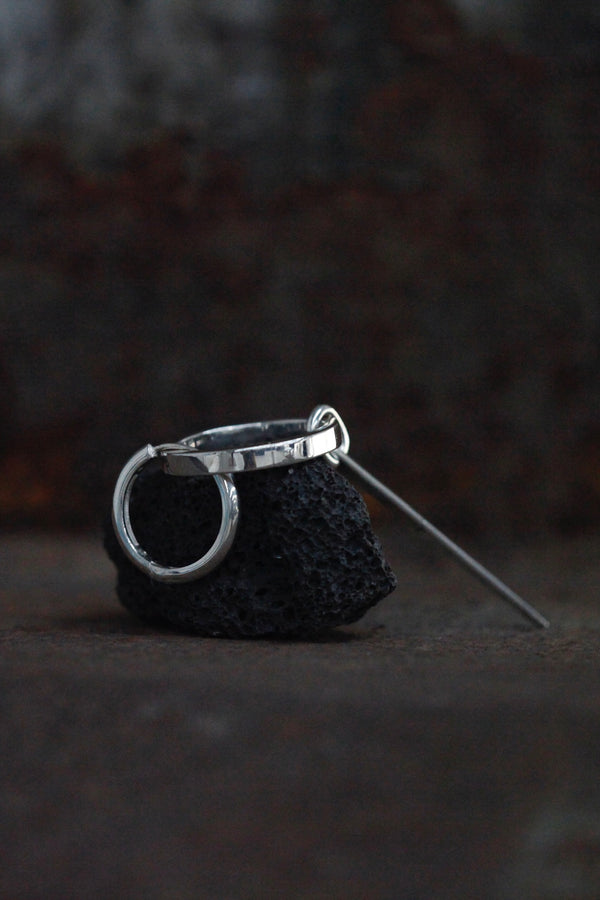 Parts of Four Mini Hoop Earrings 1735-1-PA PPOF48